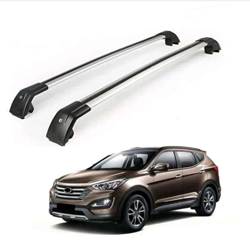 Roof Rack LB-010041 Roof Rails Off-road Vehicle Luggage Rack Rails SUV Model Removable Luggage Rack Aluminum Alloy