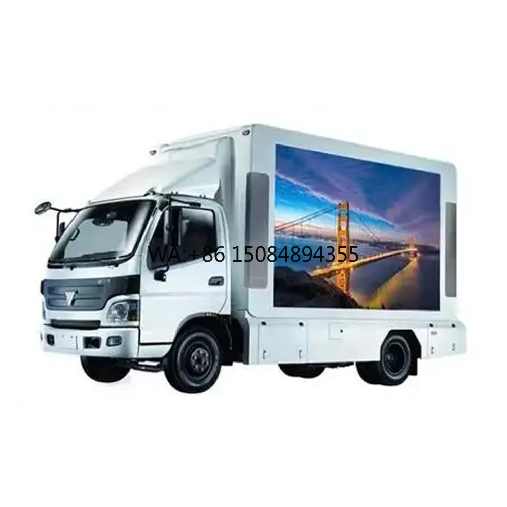 

LED Display Truck Outdoor High Brightness Truck LED Display Screen 30% Energy Saving Truck LED Display
