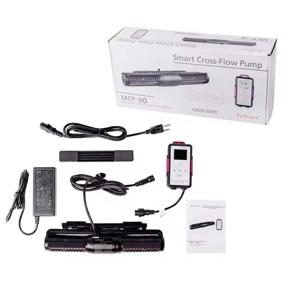 Nieuwe Jebao MCP 70 90 120 150 180 Cross Flow Pomp Display met Wifi Besturing LCD display met WIFI Wave Pomp Circulatiepomp - afbeelding 2