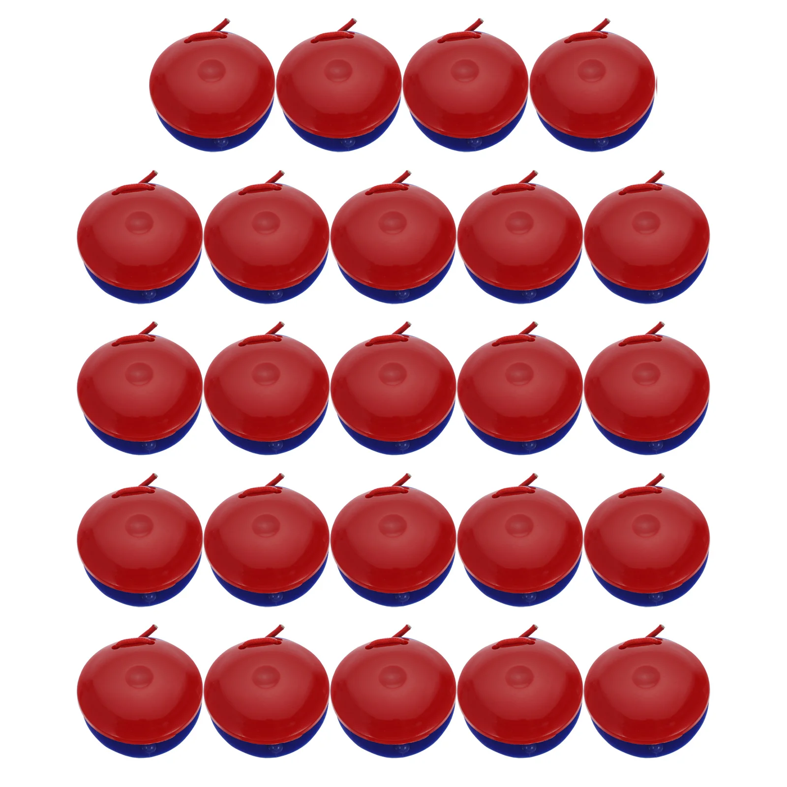 24 Pcs Plastic Castanets Mini Toys Education Kids Percussion Educational Music Musical Instrument Child