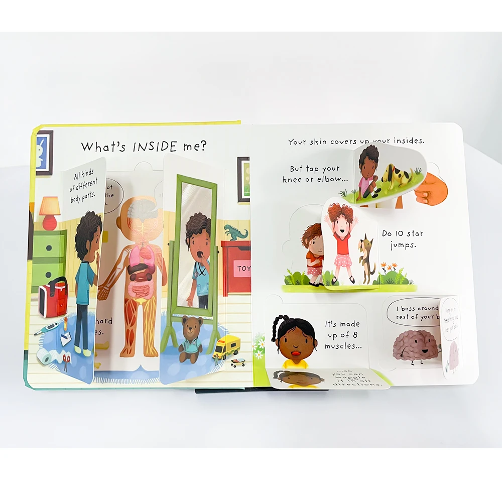 Libro de fotos para niños en inglés Montessori Learnig Toys.