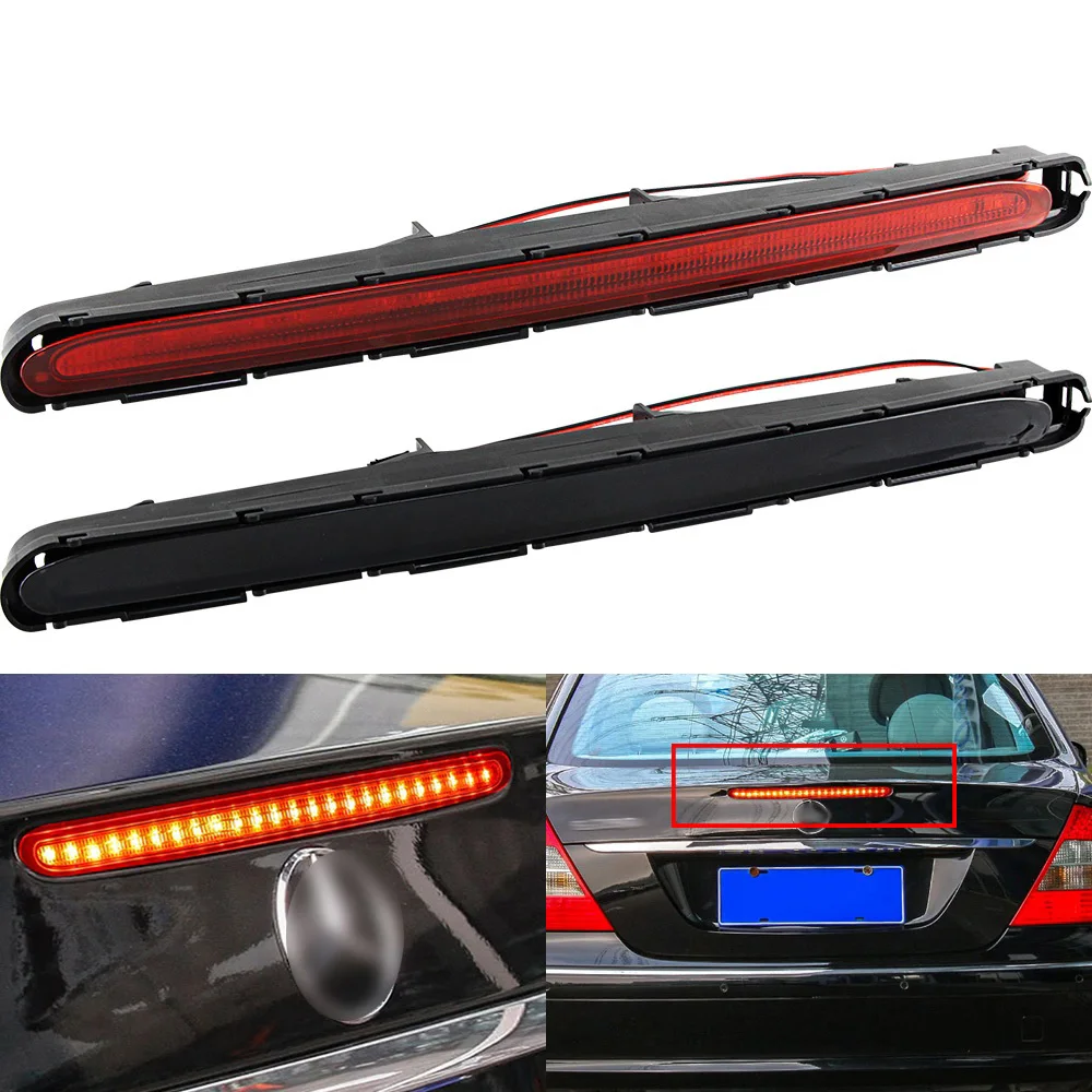 1PC High Mount LED Rear Brake Light 3RD Third Stop Tail Lamp For Benz E-Class W211 2003-2009 OEM#2118201556/2118200156