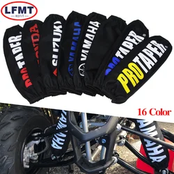 Protector de suspensión de amortiguador trasero de 27cm y 35cm, cubierta protectora para todos los motos Dirt Pit Bike, motocicleta Universal ATV Quad Scooter