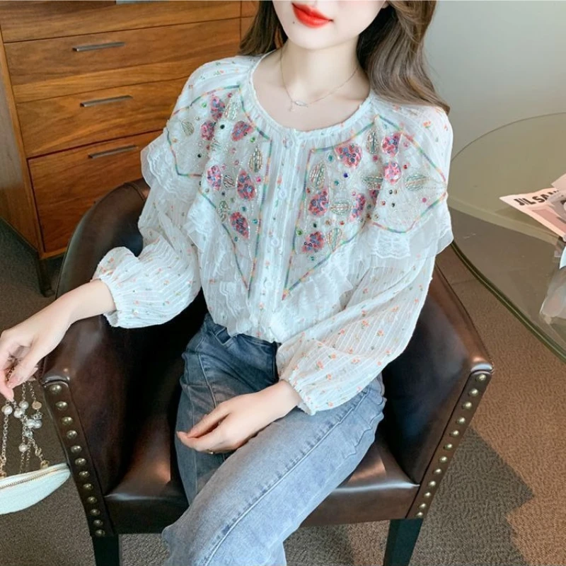 Colorful Sequin Emb… - image