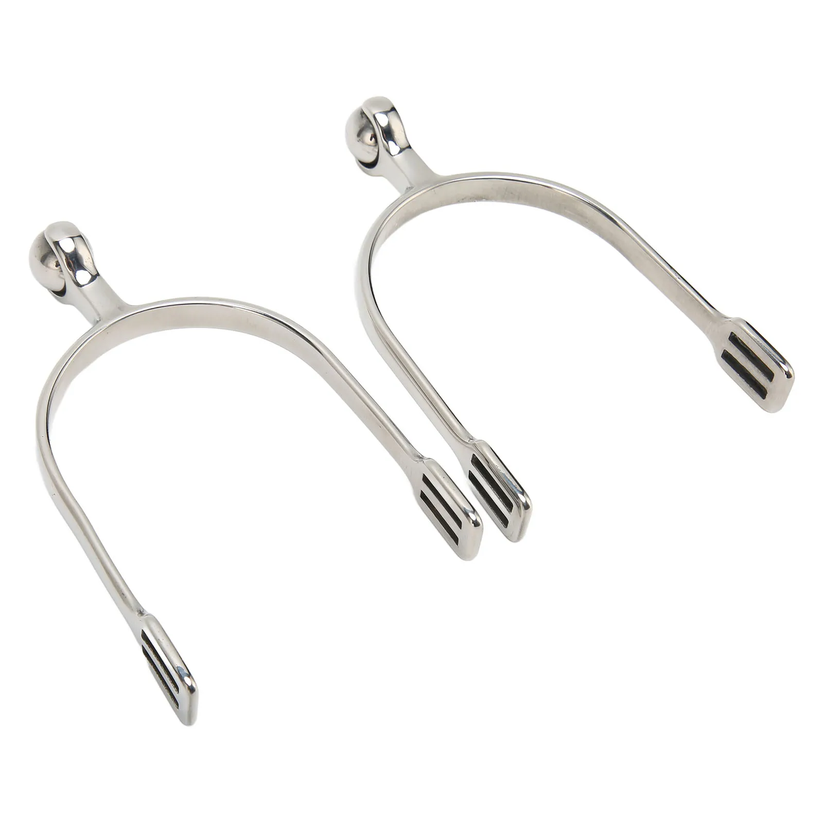 2 قطعة توتنهام الحصان النسائية من الفولاذ المقاوم للصدأ توتنهام غربية لركوب الخيل مع كرة دوارة لمزارع تدريب الخيل #1