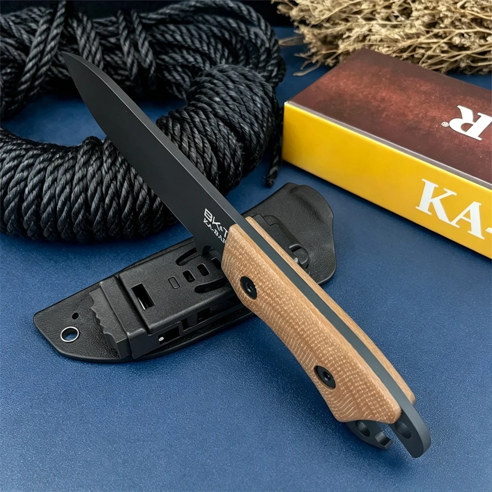 มีดพกพา BK11 ใบมีดคมคงที่ วัสด - Hunting Knife Outdoor Edge บทวิจารณ์และราคา