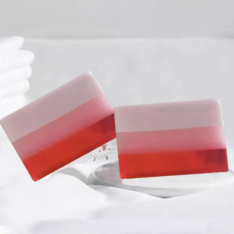 2 PCS Bars Strawberry Soap for  Odor Care Soap with Foaming Net,  Wash 5.29oz Cleansing Body Care