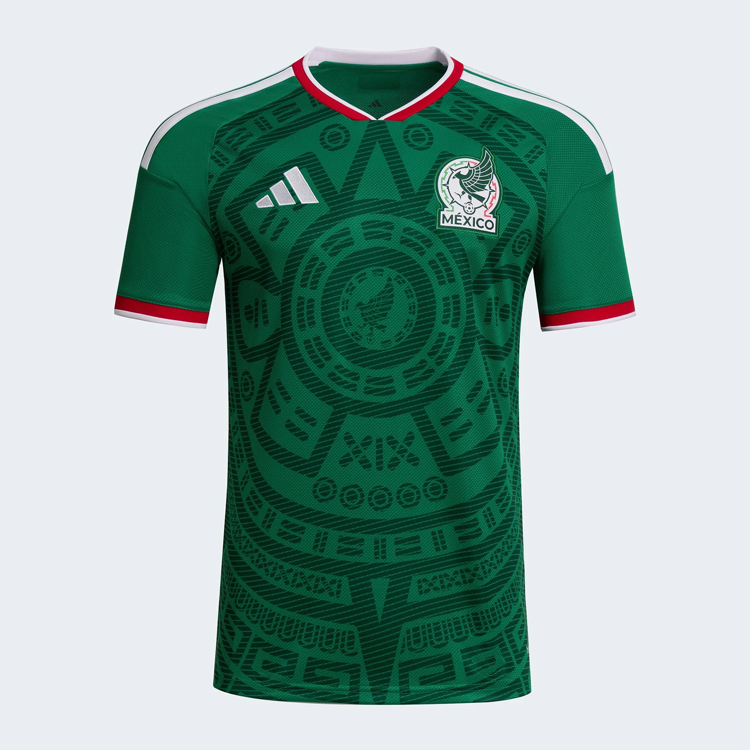 

Мужская спортивная футболка с капюшоном Adidas Originals MEXICO 26 для футбола, с коротким рукавом, JL8580