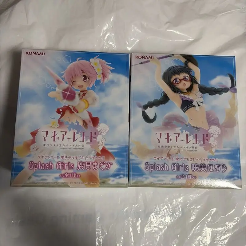 KONAMI Splash Girls‌ Magia Record: Puella Magi Madoka Magica Side Story Kaname Madoka Akemi Homura PVC 19 & 24CM Anime Toy view 4