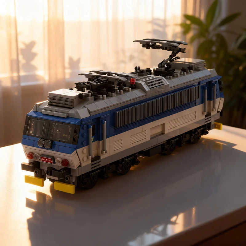 

1264pcs MOC C SD Class E 499 3 Passenger Train City Trains Model Building Blocks Creative Gift DIY Display Decor Adult Premium