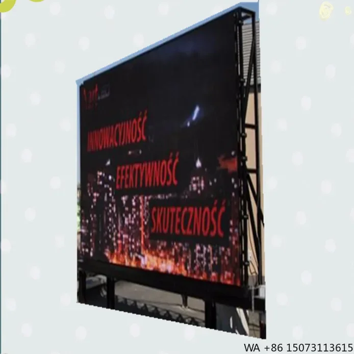 

Уличный двусторонний цифровой LED-экран с высокой яркостью для наружной рекламы