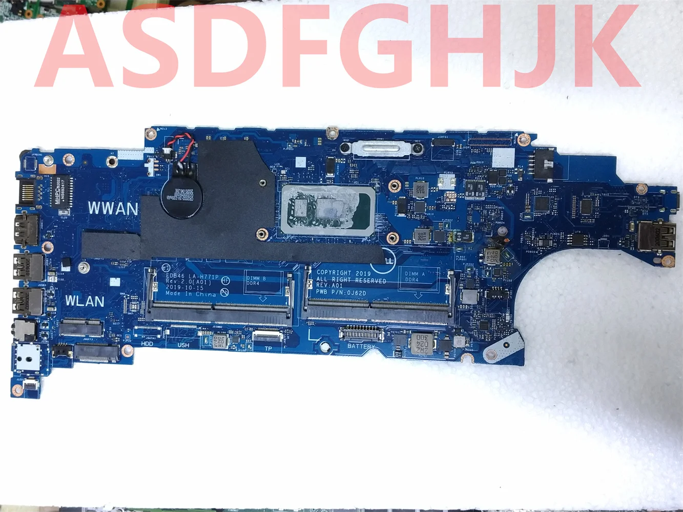 Applicable to Dell Latitude E5400 Chromebook motherboard CODYRIGHT LA-H771P 0192SF tested well