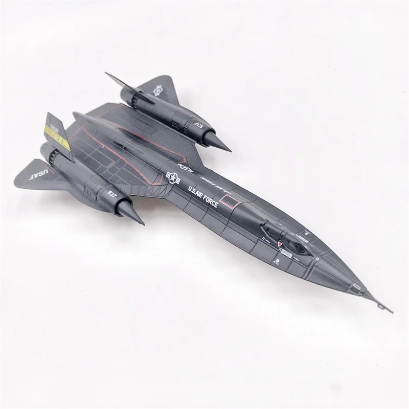 Wltk USAF SR-71 Blackbird 1971 Interceptor Aircraft 1/144 Diecast Model