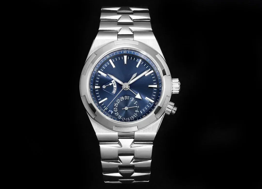 PZ factory Dual time zone 7900V watches 41mm diameter full function movement from Guangzhou