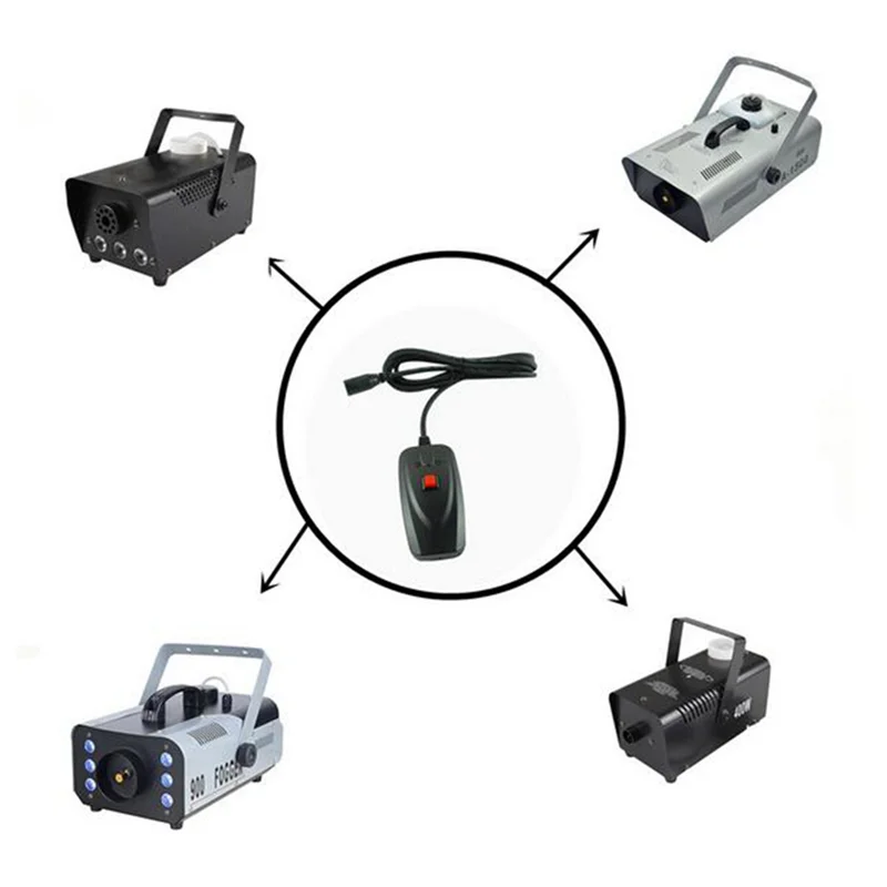 ABZV-Fog Machine Проводной пульт дистанционного управления Портативный XLR для дымовой машины 400 Вт 900 Вт