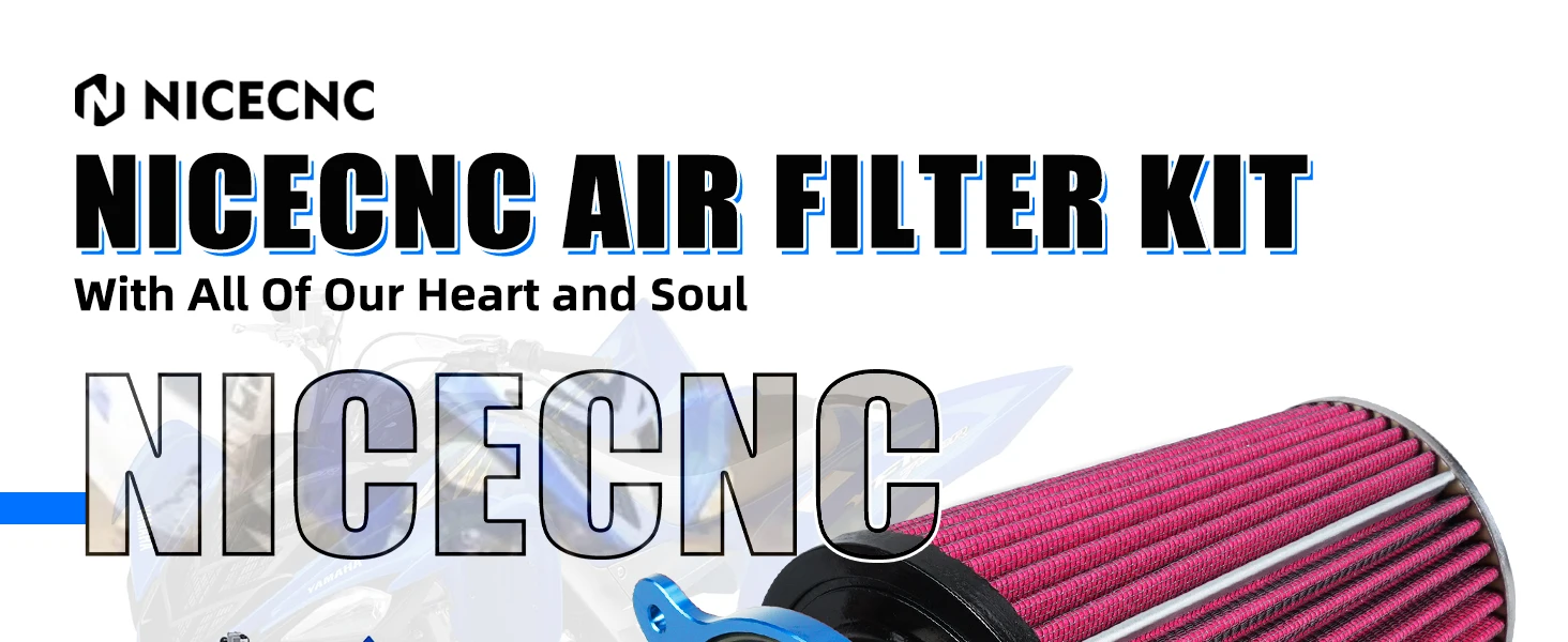 NICECNC Luftfilter-Ansaugkit für Raptor 700 ATV, passend für YAMAHA RAPTOR 700 2006-2011 2013-2026 Raptor 700R SPECIAL EDITION 2013-2016 – Detail 1