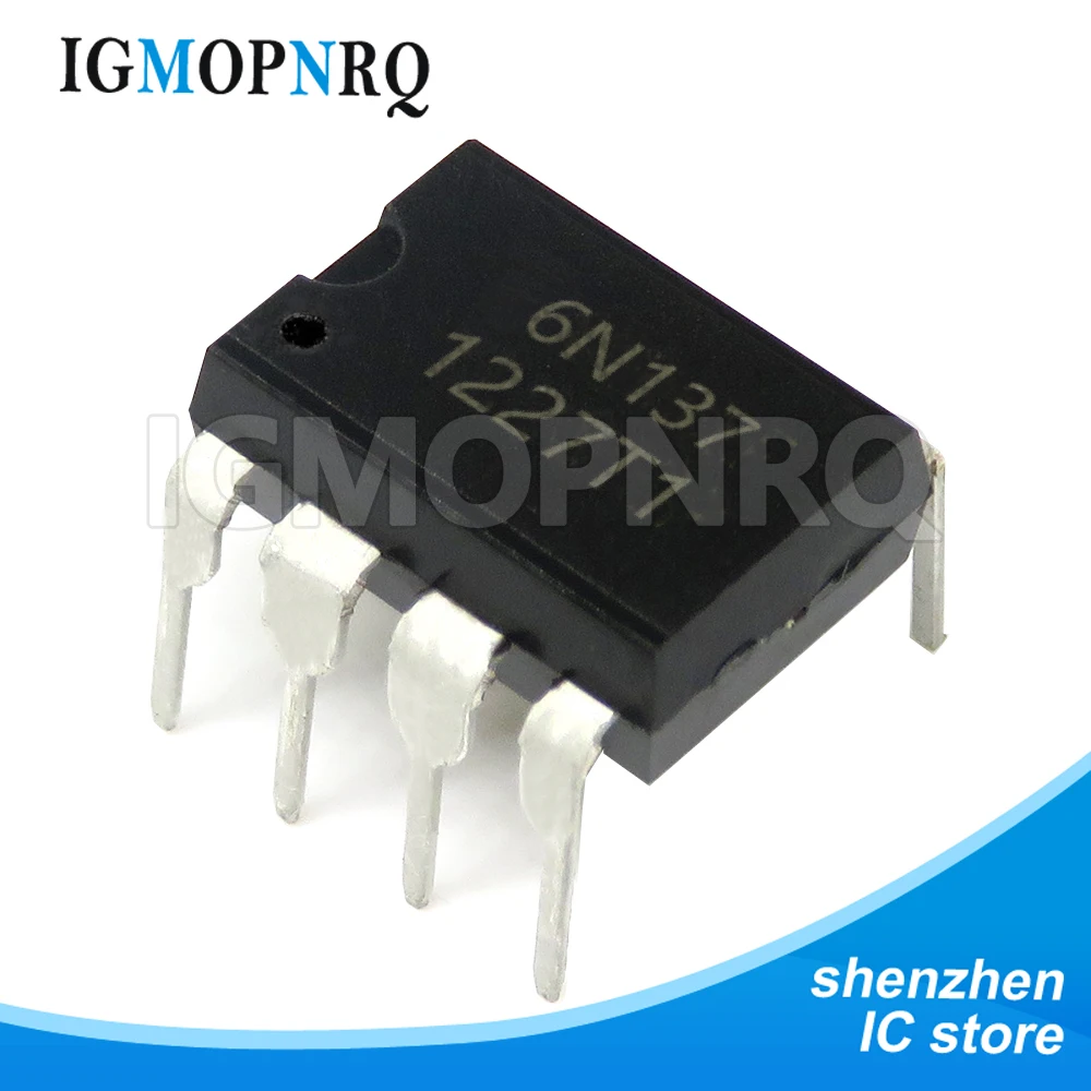 10pcs 6N135 6N136 6N137 6N138 DIP-8 6N139 light coupling into optoisolator photoelectric coupling