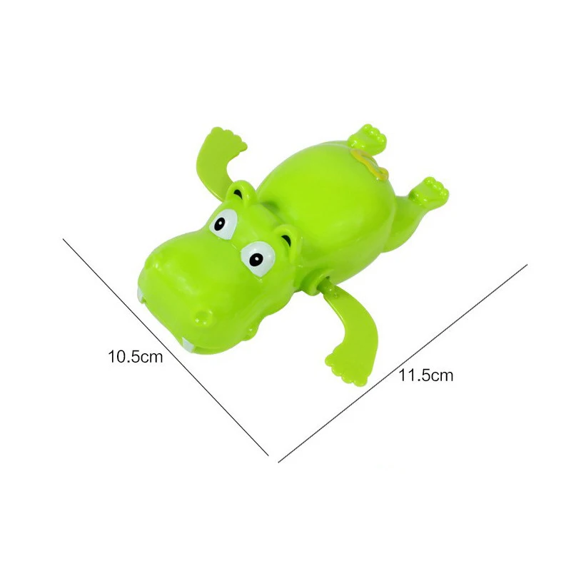 ألعاب حمام الطفل الاستحمام لطيف السباحة السلاحف فرس النهر بركة الشاطئ الكلاسيكية سلسلة عقارب الساعة لعبة الماء للأطفال لعب المياه #5