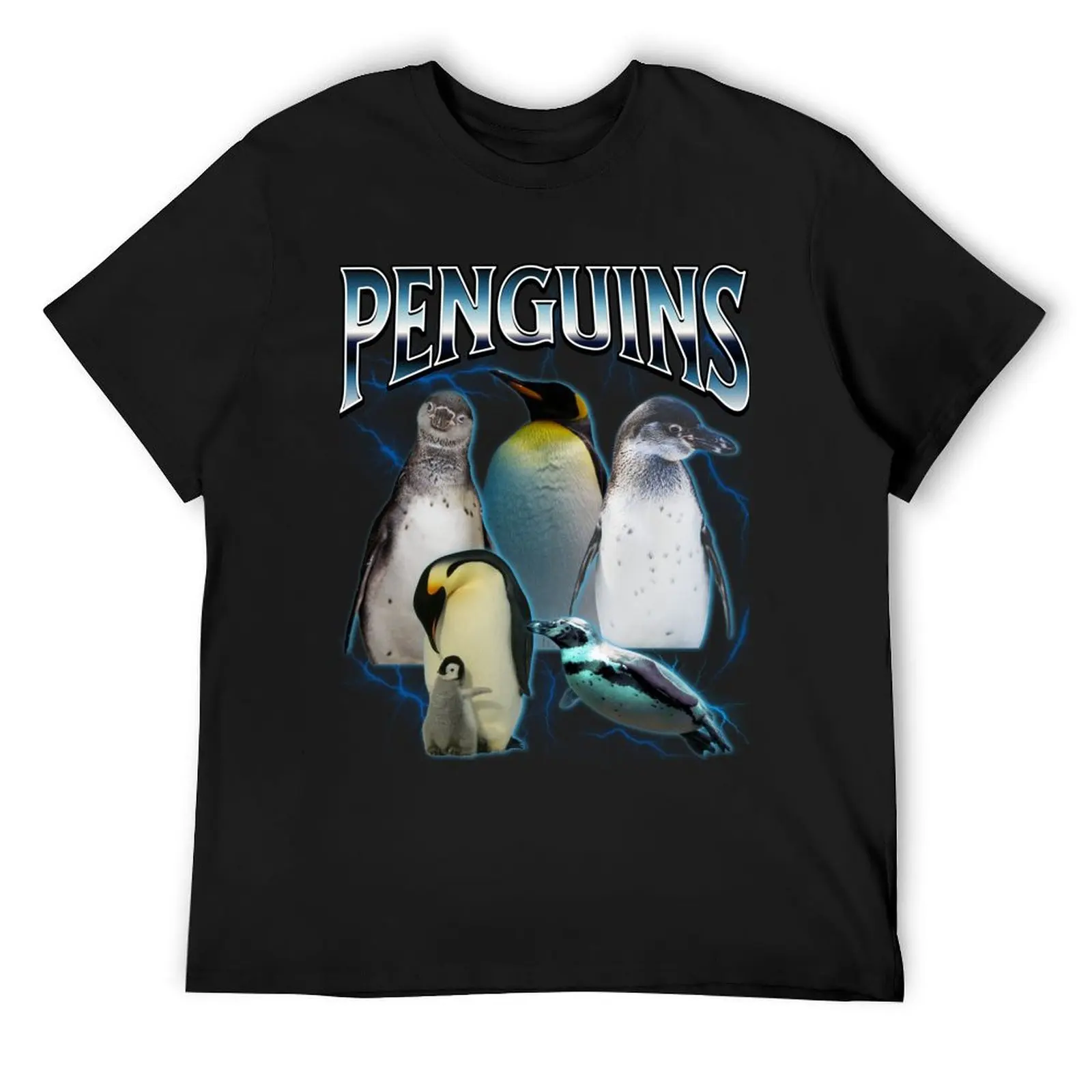 

Penguin Bootleg Vintage T-Shirt baggy shirts luxury t-shirt new gifts and t-shirts T-shirts man Men's cotton t-shirt