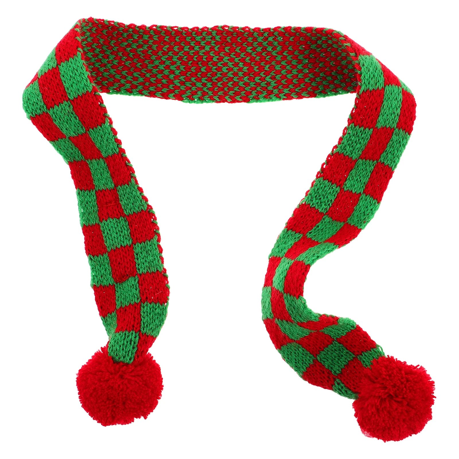 

Pet Christmas Scarf Warm Dog Clothing Knitting Cat Accessory Xmas Woolen Yarn Snowflake Pattern Soft Gentle Material