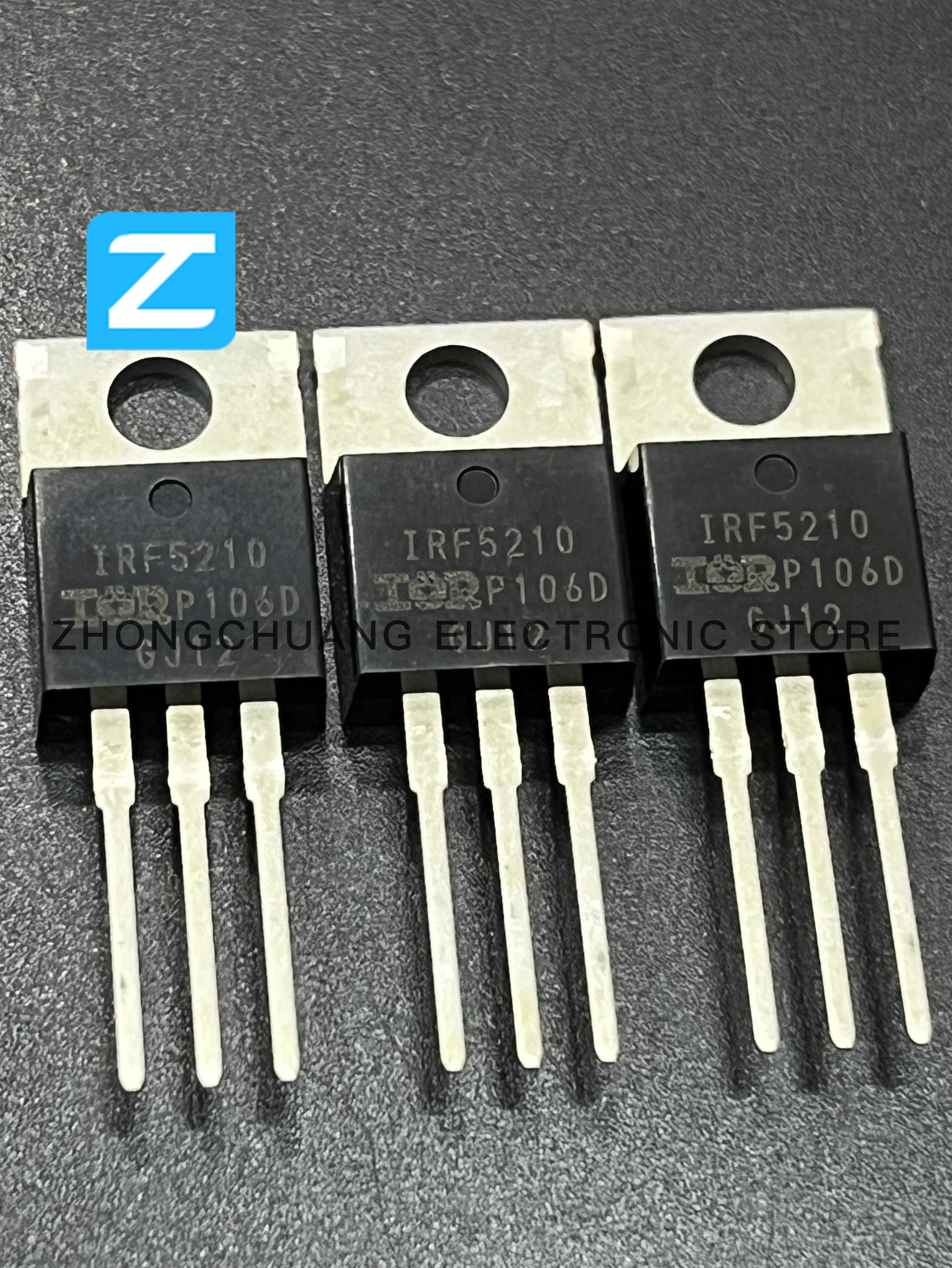 1-10PCS IRF5210PBF IRF5210 TO-220 100V 40A P-Channel MOSFET new original
