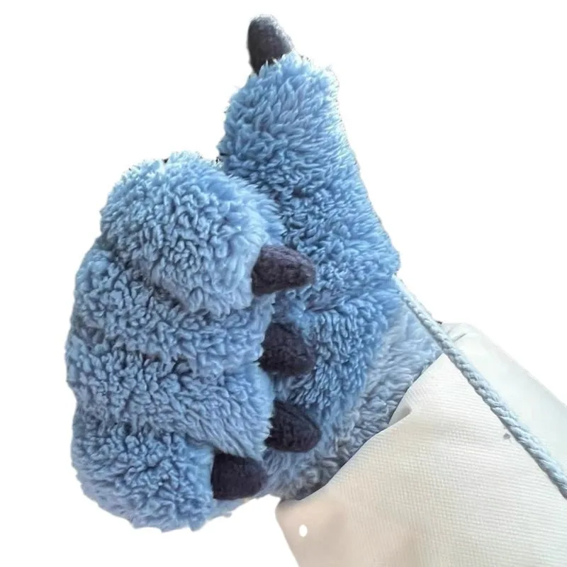 قفازات ديزني الجديدة من Stilt's paw القطيفة للنساء في الشتاء، قفازات دافئة سميكة لطيفة للتزلج وركوب الدراجات لمنع البرد