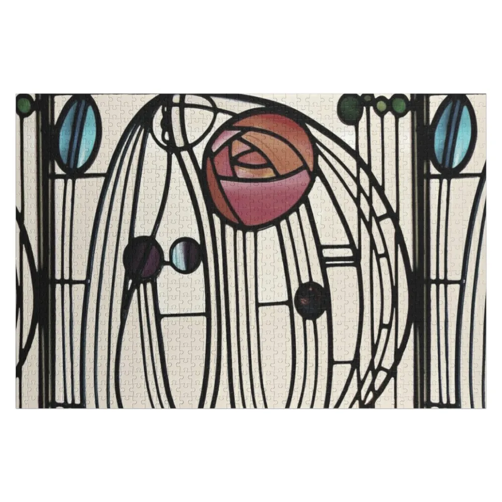 Charles Rennie Mackintosh design Jigsaw Puzzle Personalized Jigsaw For Kids Personalized Toys With Photo Puzzle