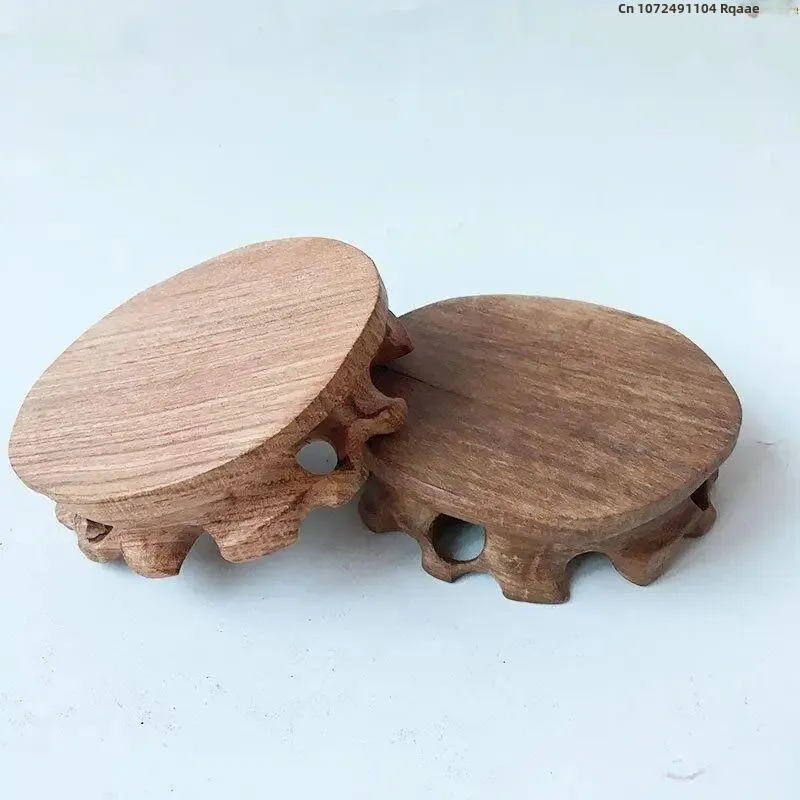 Mini estante de madera para plantas, mesa de clasificación para macetas, torno de troncos, andamio para plantas, soporte para maceta, Base de flores de pie, juego de té, Pedestal