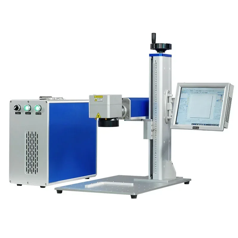 

Large area engraving Jpt Mopa large size fiber laser marking machine orthotics glasses lens gold testing device latest machine