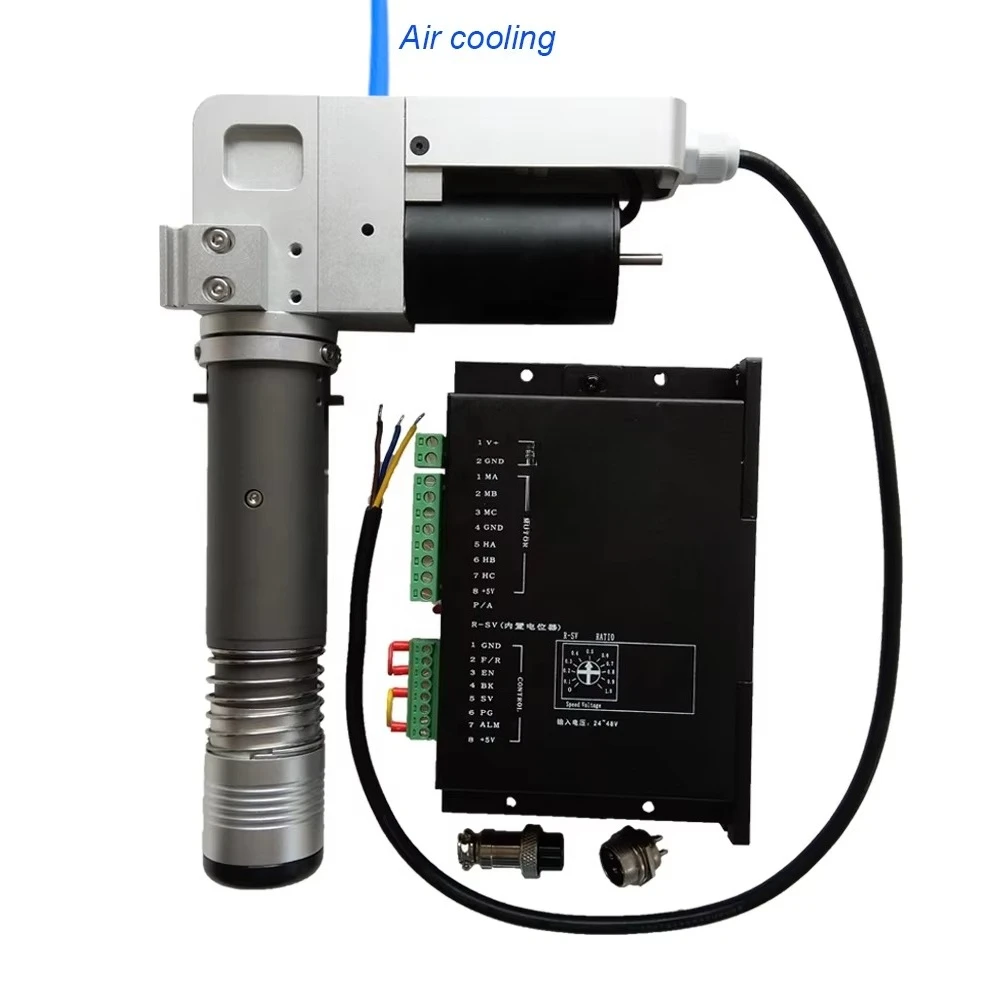 Power EOT Electrical Oscillating Tangential Knife Tool with Air Cooling for Digital Knife Cutting Machine Plotter 91125 SRT91125