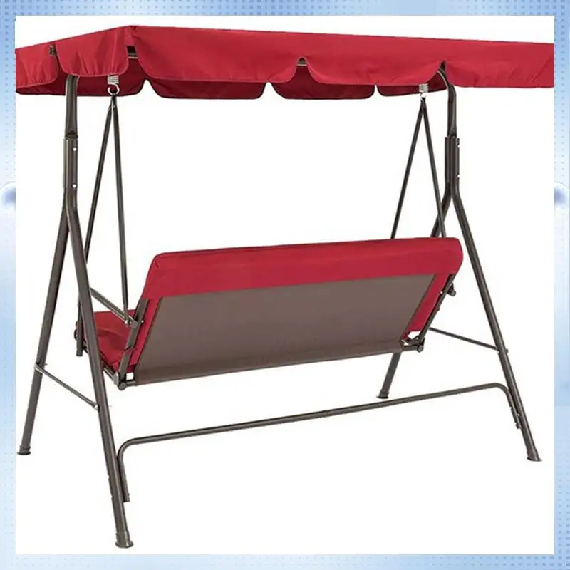

AD-Waterproof Cloth Garden Patio Swing Seat Chair Cover Top Cover Outdoor Camping Courtyard Hammock Chair Canopy Cover