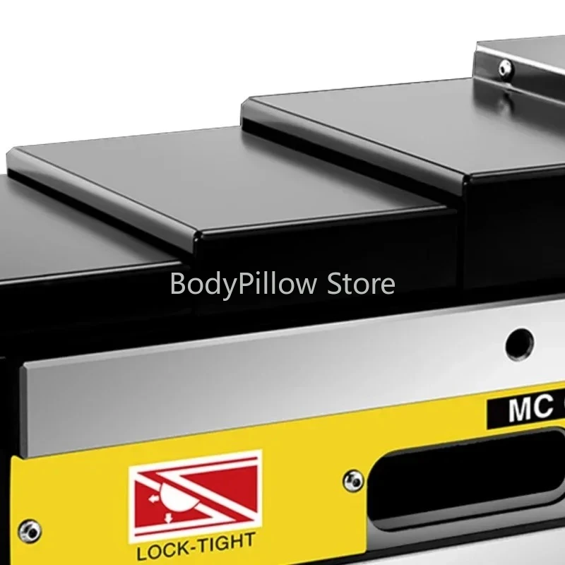 DYV 6 بوصة الدقة ضغط الزيت ملزمة 300 مللي متر مقاعد البدلاء نائب MC كماشة الفك المسطحة الهيدروليكية لمختلف مركز التصنيع باستخدام الحاسب الآلي #4