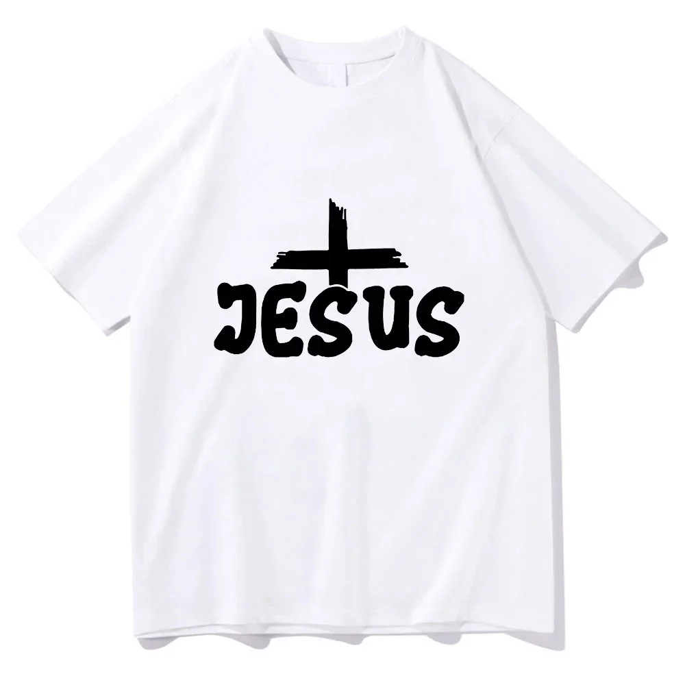 Jesus Loves You T-shirt Funko Pop Fashion Cotton Tee-shirt for Spring/Summer Hip Hop Tshirt Camisetas Casual O-neck Clothing
