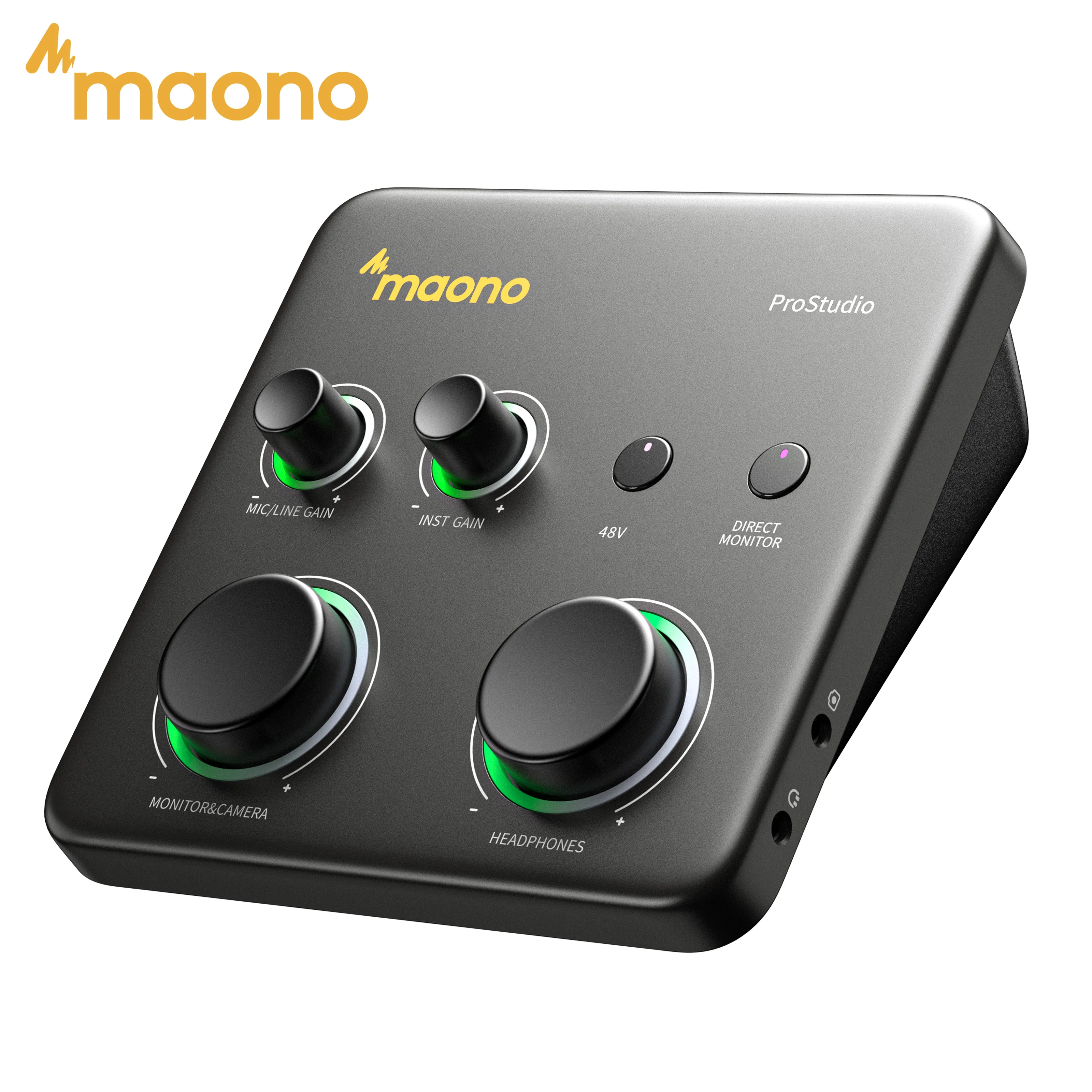 Interfaccia Audio Ibrida maono P1 con Guadagno 70dB per PC