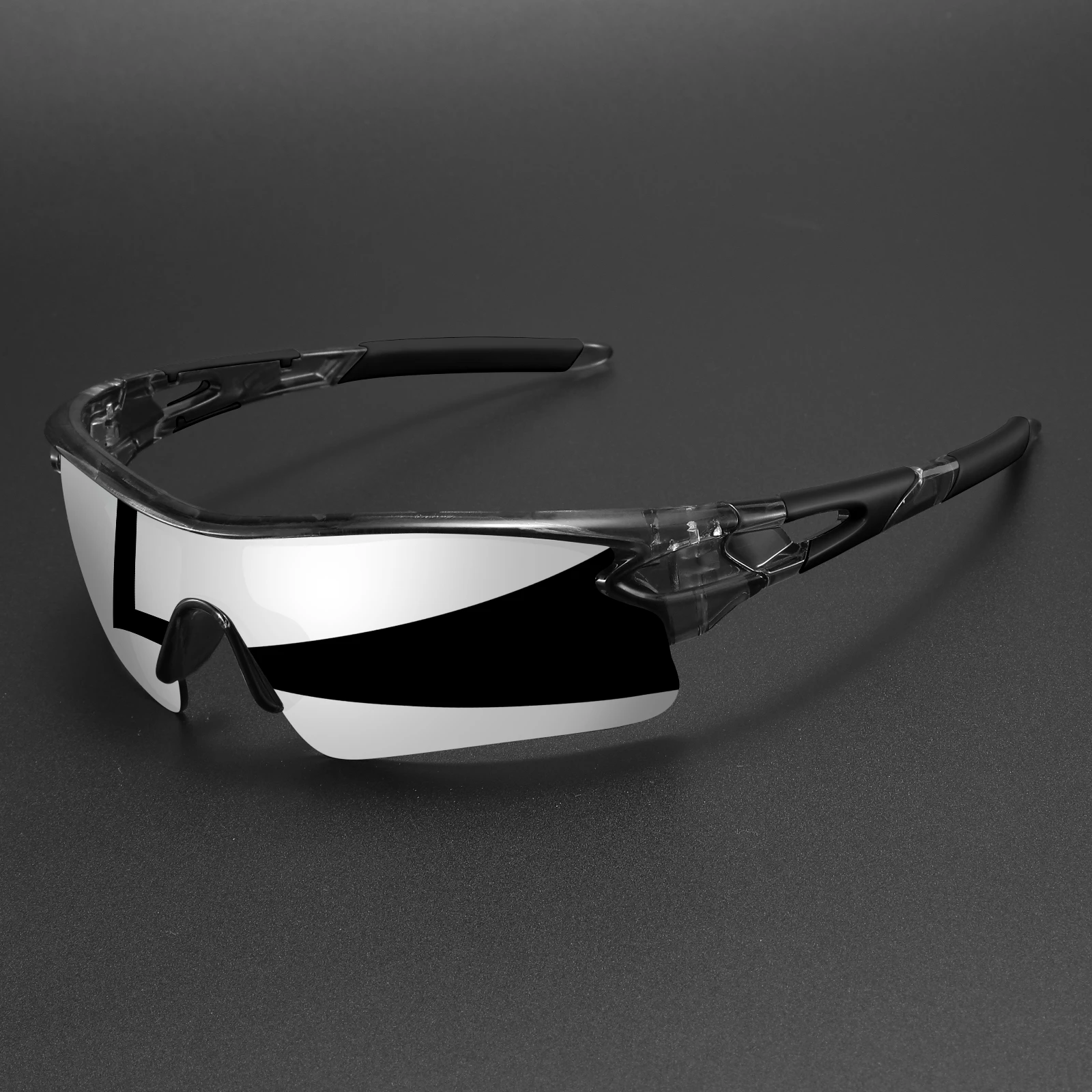 Nieuwe UV400 beschermende sportbril - lichtgewicht full-cover lens, unisex wrap-around voor fietsen, wandelen en dagelijks gebruik