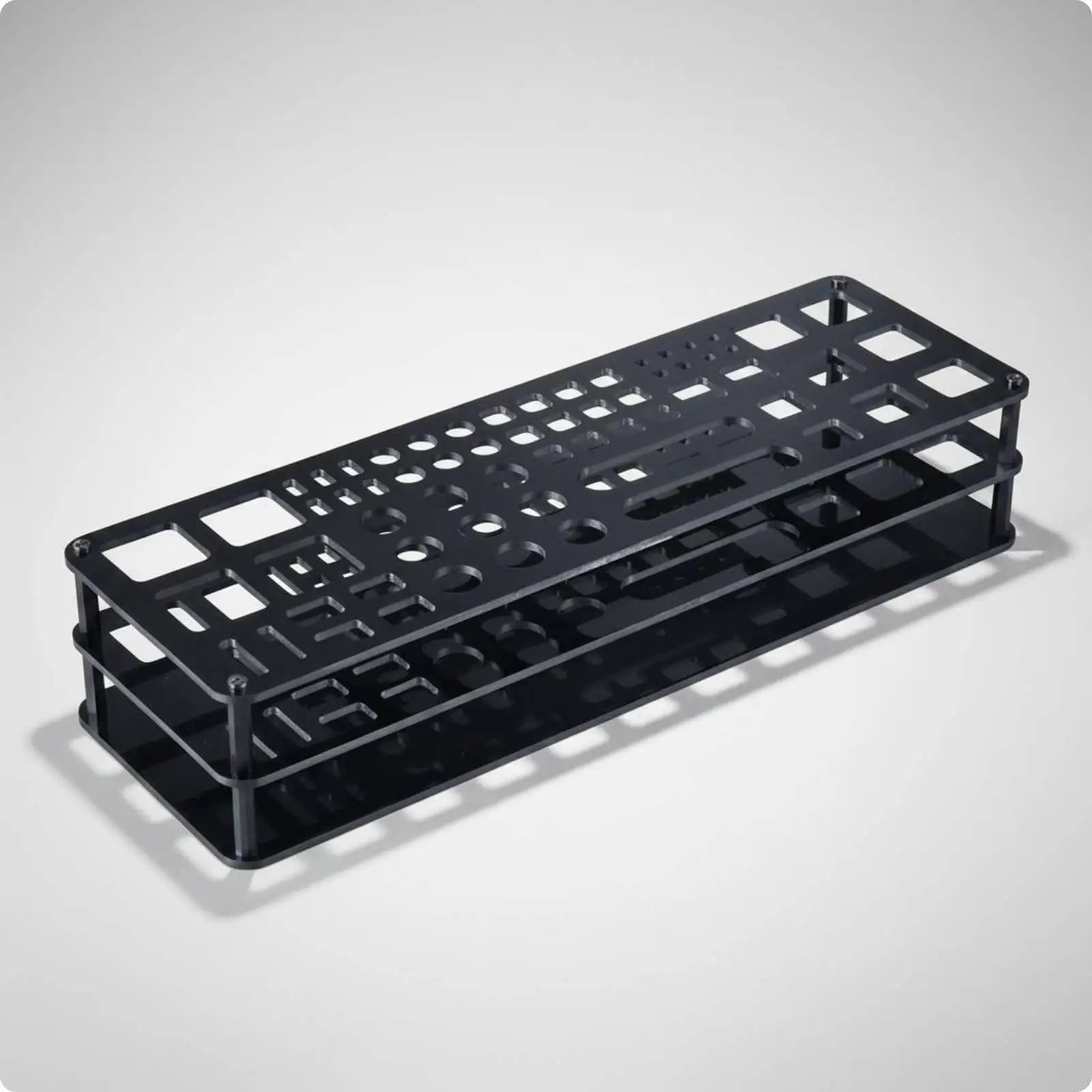 Removable Tool Stand Rack for Hobby Storage Acrylic Organizer Model Building Bench Use