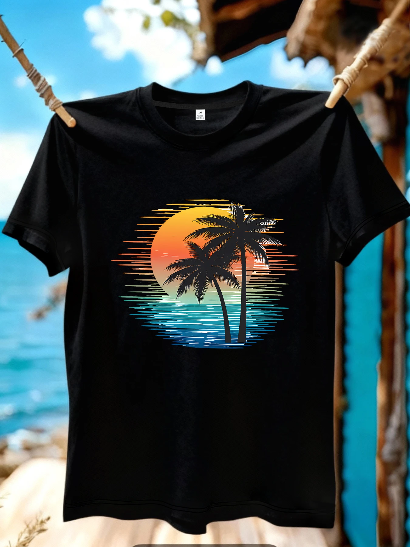 

【JYDX1163】Женская футболка с круглым вырезом и принтом кокосов, больших размеров, летняя повседневная уличная модная женская футболка с коротким рукавом в стиле Джокер