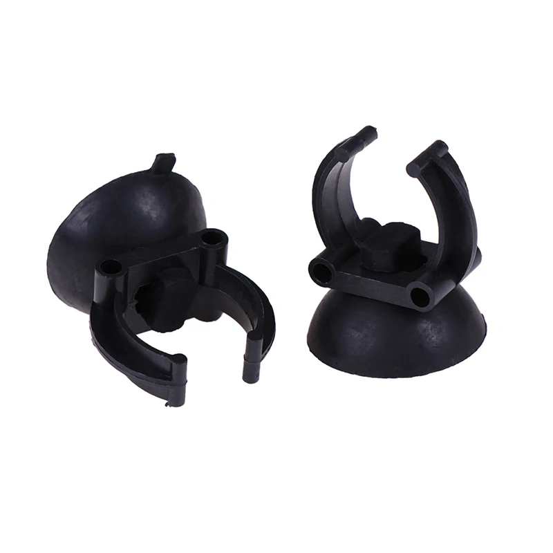 5Pcs/lot Black Suction Cups Aquarium Sucker Suction Cup For Air Line Pipe Tube LED Lights Heating Rods Clip Wire Holder