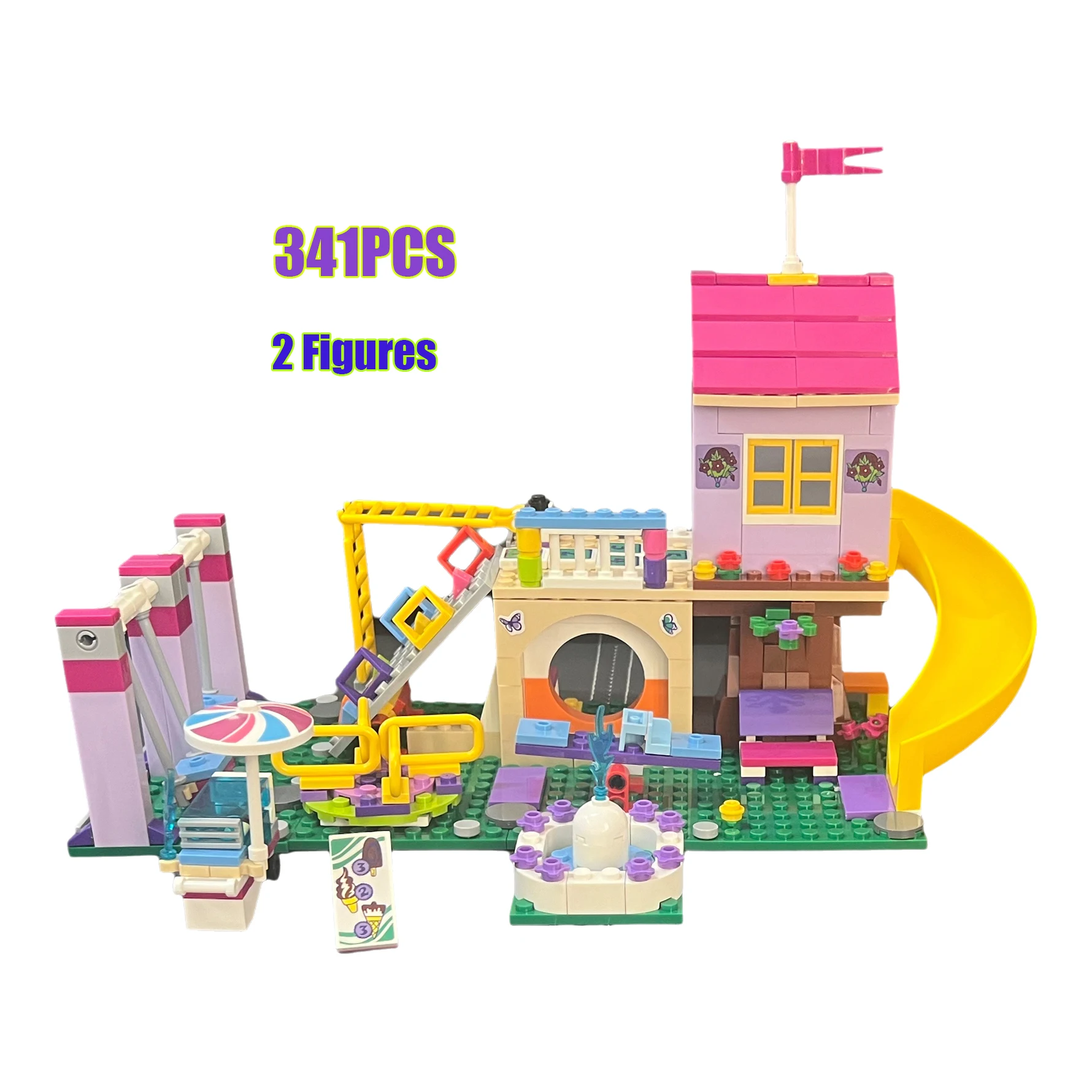 332pcs Friends 41325 Girl Heartlake City Playground Building Blocks Bricks Education Sets Toys For Girls Gift