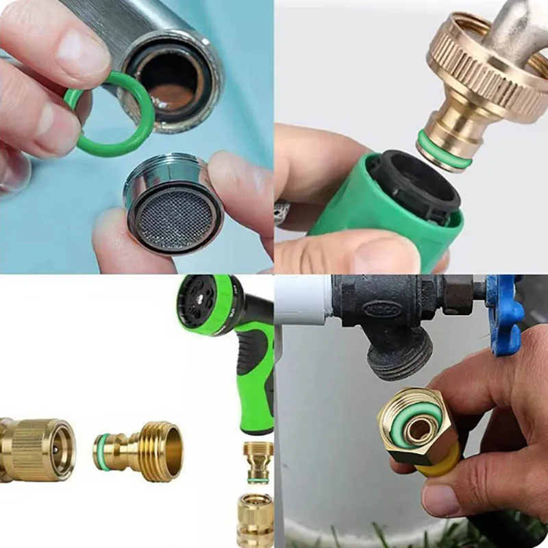 530 pezzi O-tipo anello di tenuta in gomma condizionata automobilistica compressione sigillo confidenziale manutenzione accessori in gomma