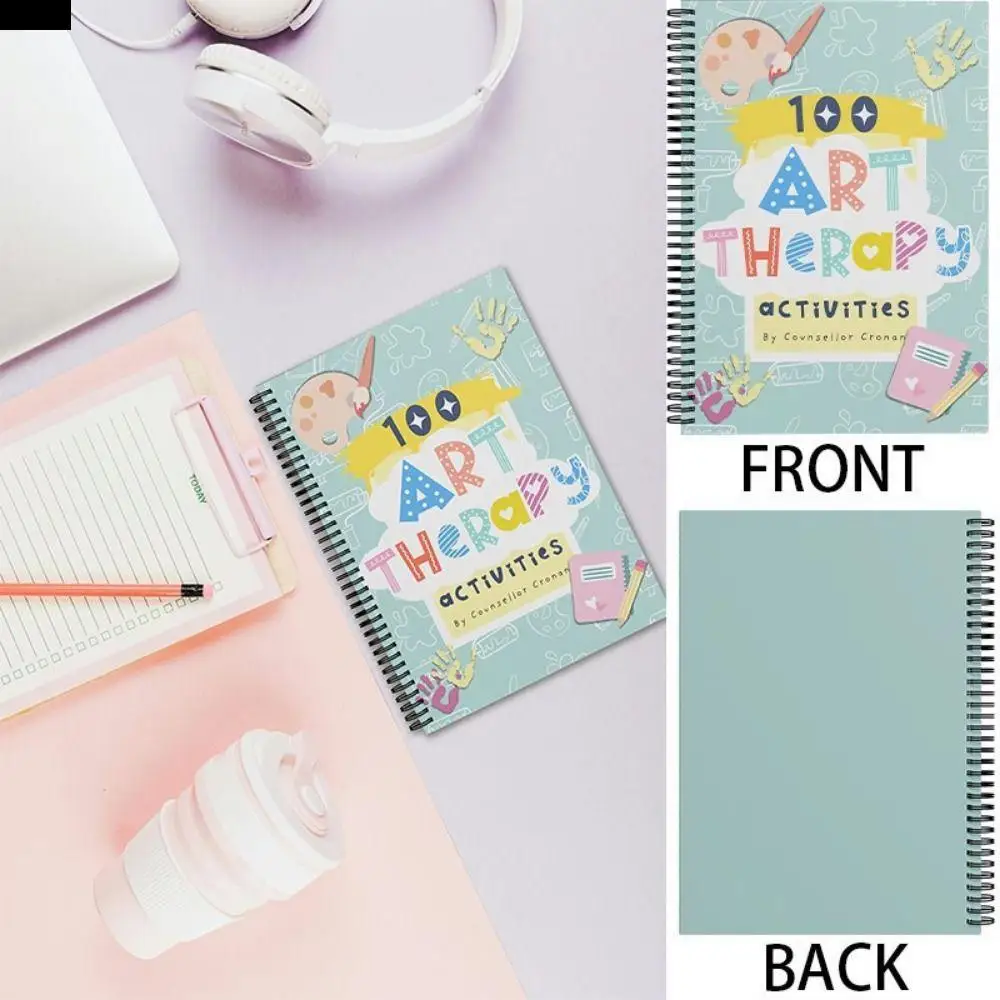 

Art Plan Table Art Drawing Patterns Notebook Watercolour Pencil 100 Therapeutic Activities Art & Emotions Guidebook