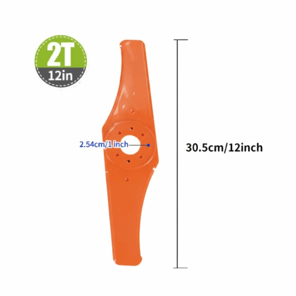 Nylon Head Brush Cutter Blade 2T Universal Nylon Brush Cutter Head Replacement Part 3T Grass Cutter Blade Electric Lawn Mowers