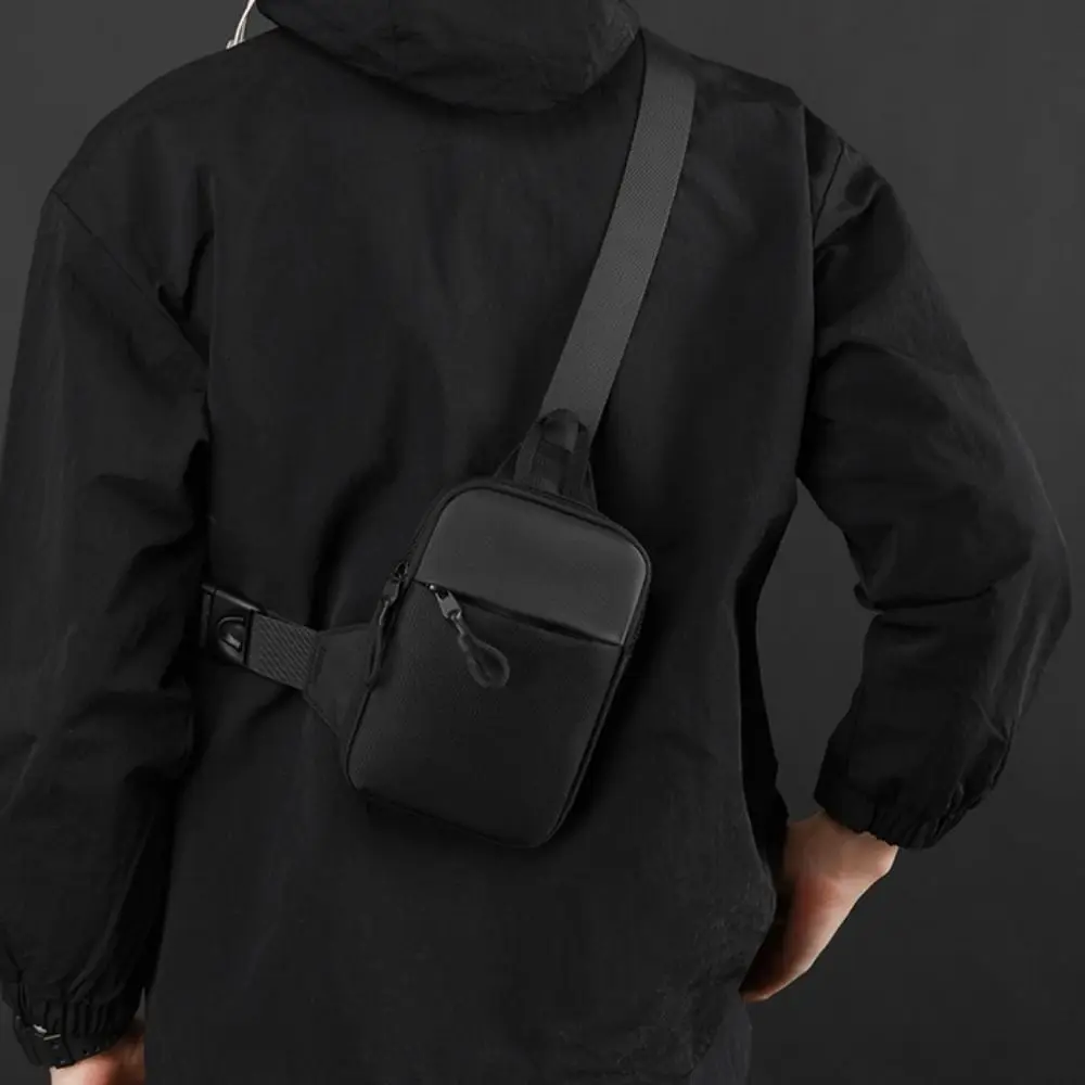 

Multi-function Waterproof Crossbody Slings Bag Portable Unisex Mobile Phone Bag Oxford Men's Shoulder Bag for Outdoor
