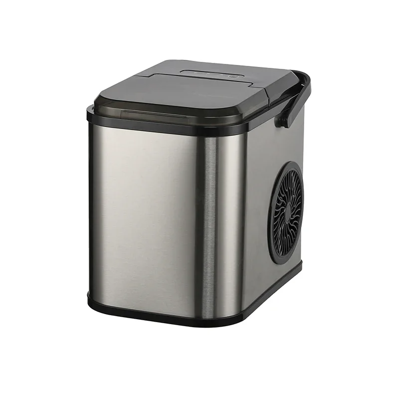 stainless steel manufacturer AC 220V portable countertop ice maker machine mini ice maker household ice cube maker home