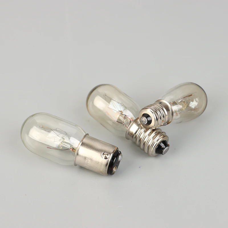 E12 E14 BA15D Light Bulb Sewing Machine LED Bulb Threaded /Plug-in Incandescent Lamp Corn Fridge Lighting Craft