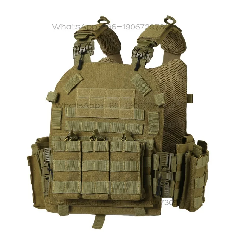 

Suitable for Outdoor Matching Camouflage Vest, Military Fan Multi-functional Lightweight Vest Protective Clothing