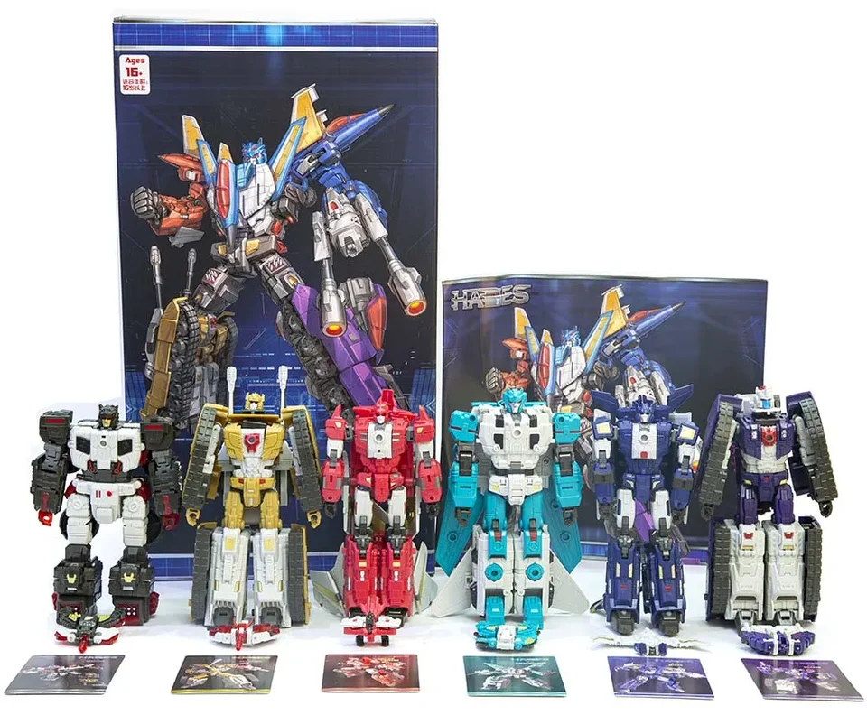 Transformar Robô Brinquedo, TFC Brinquedos, Hades Liokaiser, 6