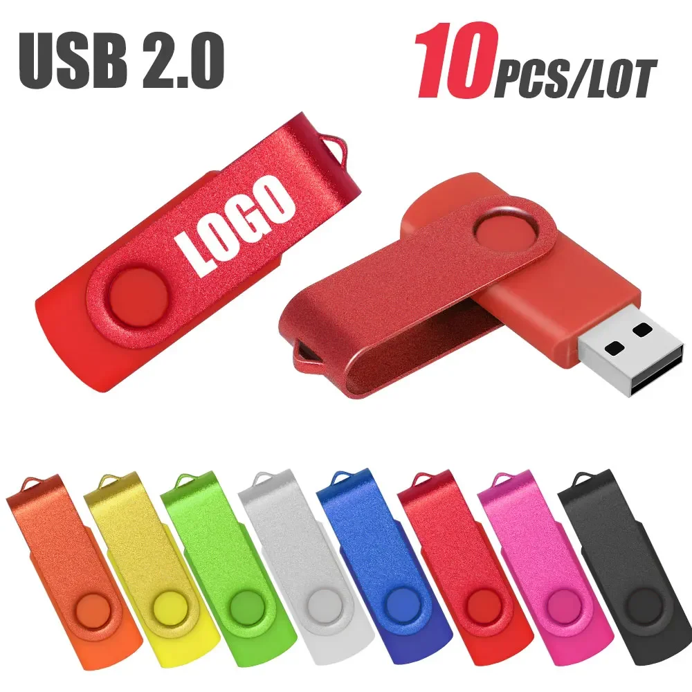 

Custom 10PCS/LOT Business For Bidding Wholesale USB FLASH DRIVES USB 32GB FREE SHIPPING 16GB PEN DRIVE 8gb Thumb Drive