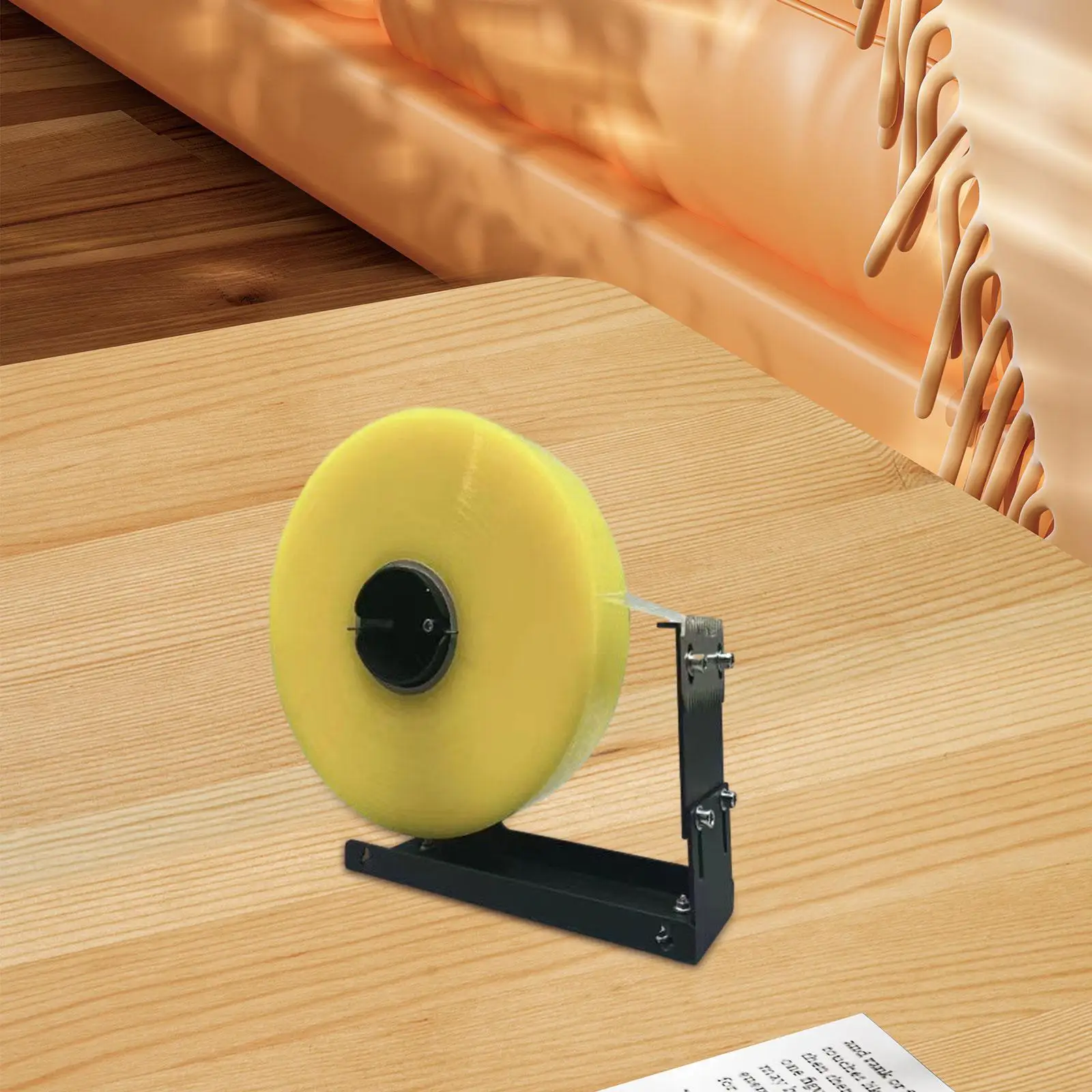 Tabletop Package Roll Tape Dispenser Tool Manual Sealing Packing Machine Portable Practical Baler Sturdy Roll Tape Cutter Office