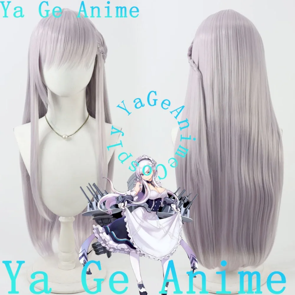 

Ya Ge Anime Store Azur Lane HMS Belfast Cosplay Wig Anime Games Halloween Carnival Party Synthetic Heat Resistant Hair